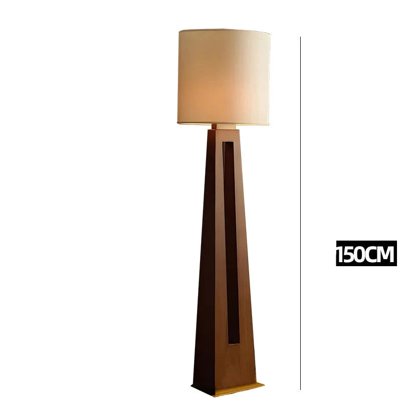 WALNUT SPLIT-COLUMN FLOOR LAMP | CLSSK6002