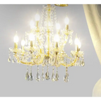 WHITE GIRAFFE SCULPTURE LAMP WITH CRYSTAL CHANDELIER | DESIGN CL025A