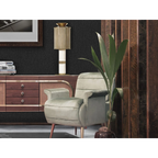 WHITE MARBLE & BRASS TABLE LAMP | CLKQQ0S25W