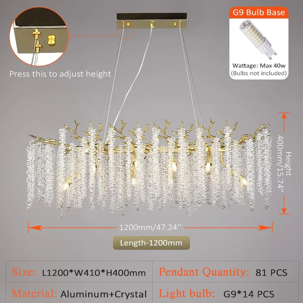 WISTERIA CRYSTAL CHANDELIER | DESIGN PKJ89562