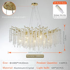 WISTERIA CRYSTAL CHANDELIER | DESIGN PKJ89562