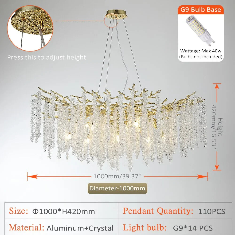 WISTERIA CRYSTAL CHANDELIER | DESIGN PKJ89562