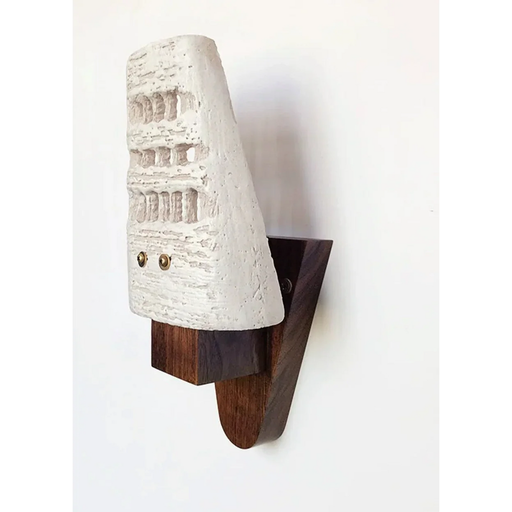 WOOD CERAMIC WALL LAMP | CLOP7401111