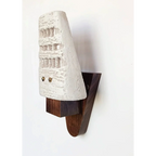 WOOD CERAMIC WALL LAMP | CLOP7401111