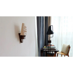 WOOD CERAMIC WALL LAMP | CLOP7401111