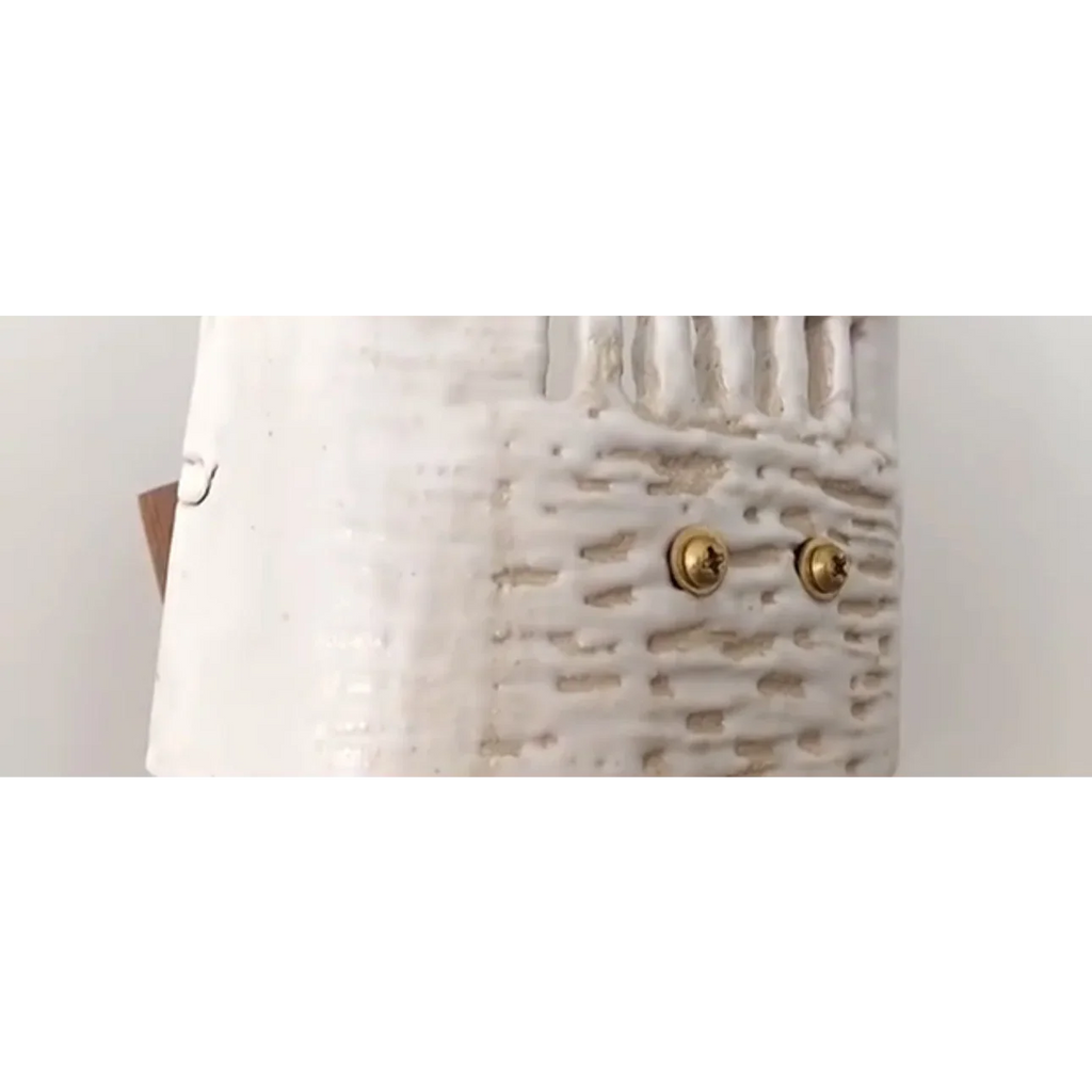 WOOD CERAMIC WALL LAMP | CLOP7401111