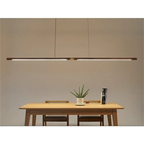 WOOD KITCHEN LINEAR PENDANT LIGHTING | CLGHLIN54