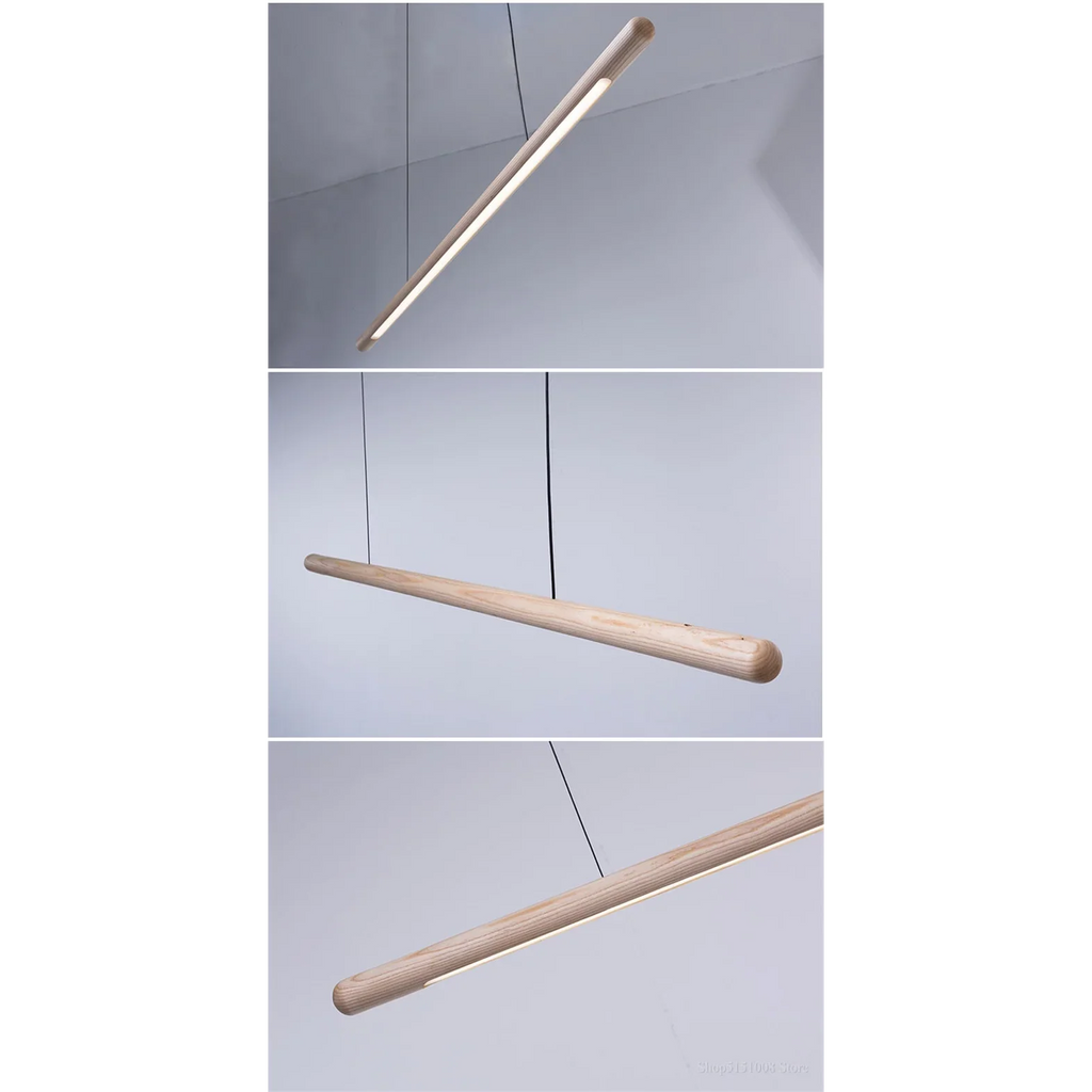 WOOD KITCHEN LINEAR PENDANT LIGHTING | CLGHLIN54
