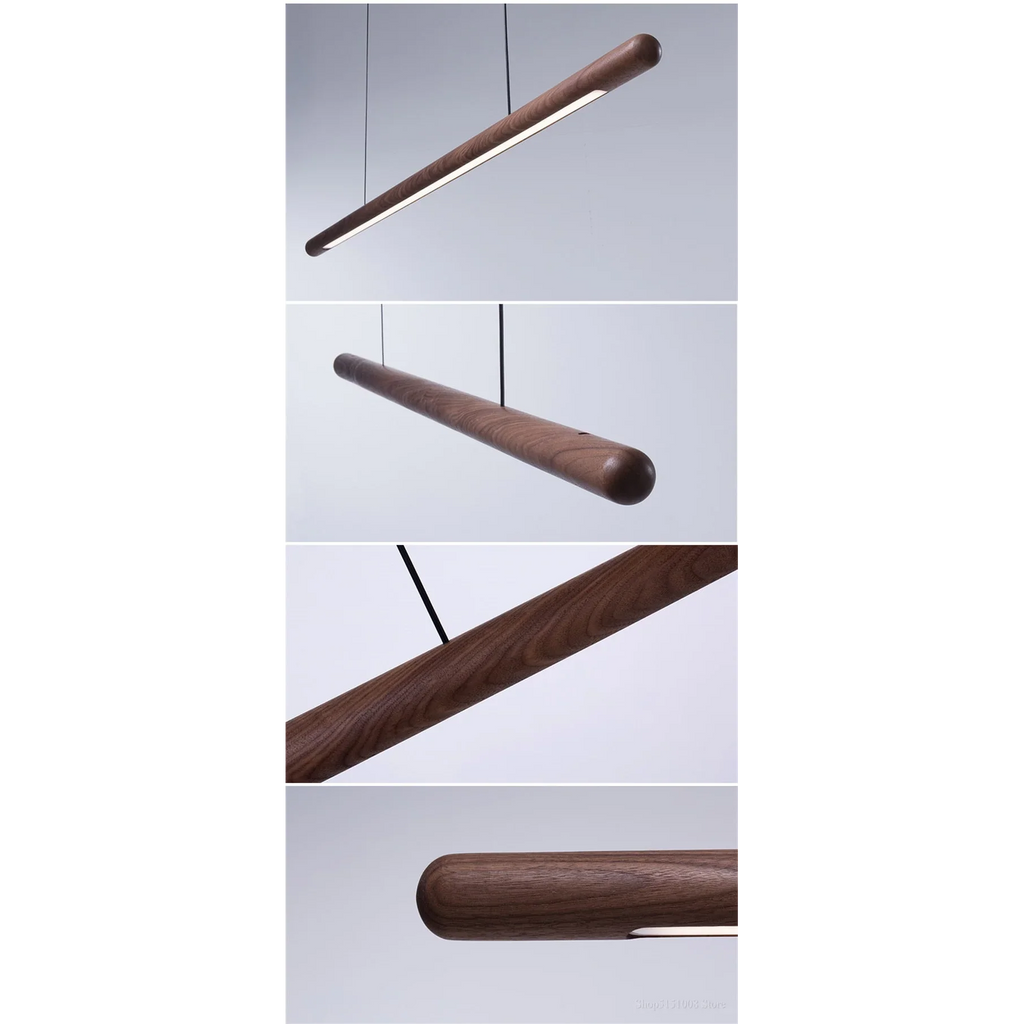 WOOD KITCHEN LINEAR PENDANT LIGHTING | CLGHLIN54