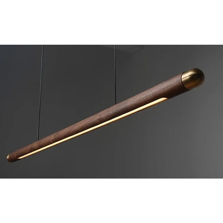 WOOD KITCHEN LINEAR PENDANT LIGHTING | CLGHLIN54