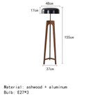 WOOD TRIPOD TABLE LAMP | CL852226