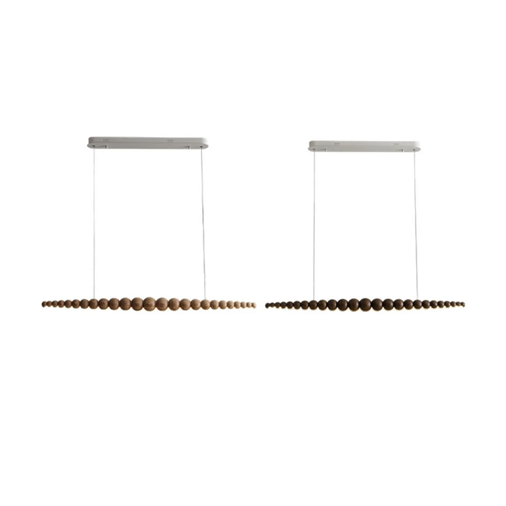 WOODEN BEADS BAR PENDANT LIGHTING | CL78203