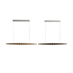 WOODEN BEADS BAR PENDANT LIGHTING | CL78203