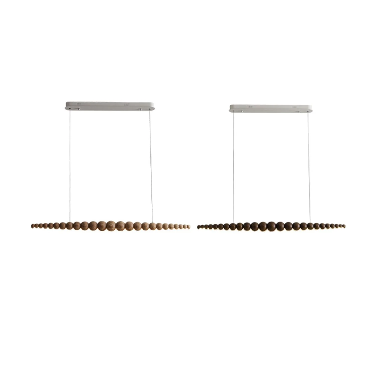 WOODEN BEADS BAR PENDANT LIGHTING | CL78203