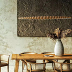 WOODEN BEADS BAR PENDANT LIGHTING | CL78203