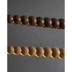 WOODEN BEADS BAR PENDANT LIGHTING | CL78203