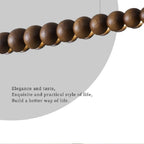 WOODEN BEADS BAR PENDANT LIGHTING | CL78203