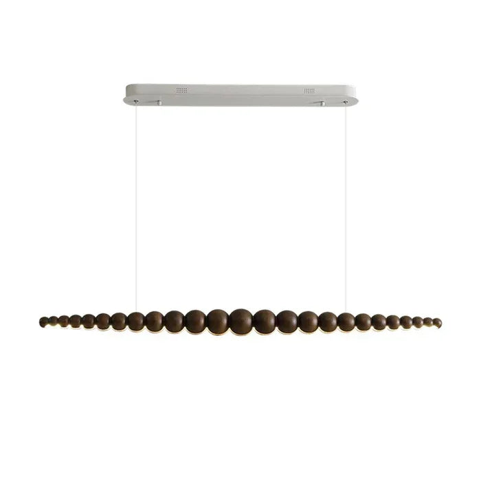 WOODEN BEADS BAR PENDANT LIGHTING | CL78203