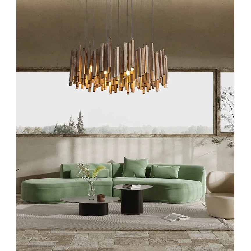WOODEN BEAM PENDANT LIGHTING | DESIGN CLGH500