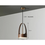 WOODEN-INSPIRED PENDANT LAMP