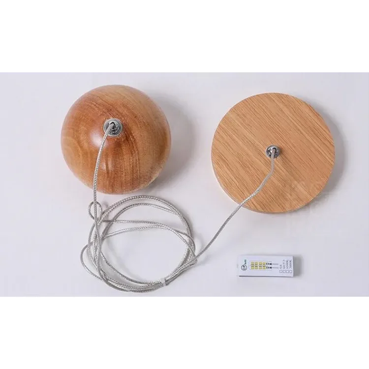 WOODEN SPHERE PENDANT LIGHTS | CL88552M